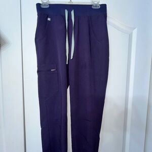 Figs Zamora Jogger Scrub Pants XS - Purple Shadow